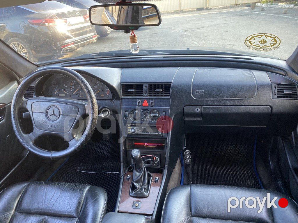 Mercedes C 180, 1.8 L, 1996 il, 181 252 km — Avtomobillər, Bakı (12)