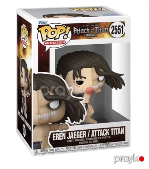 Funko Pop Animation – Attack on Titan: Eren Jaeger / Attack Titan — Bakı