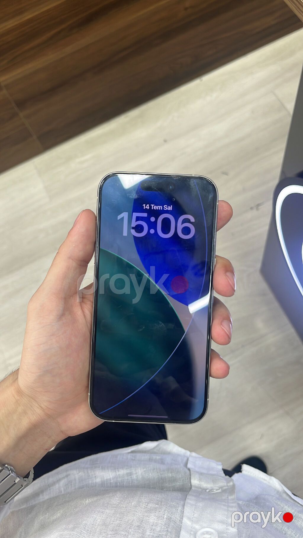 IPhone 15 Pro, 256 GB, White Titanium, Face ID — Apple iPhone, Bakı (2)