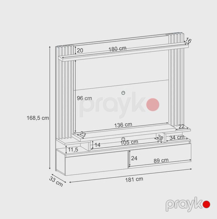 TV stend — TV və Video, Bakı (4)