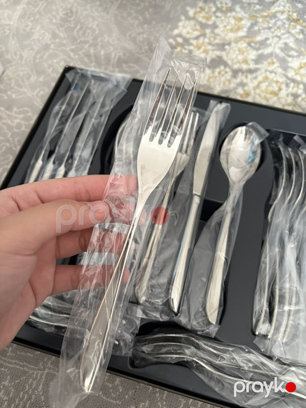 Sambonet İtalya orjinal 6 neferlik set. Paslanmayan Polad. heç — Qablar və mətbəx əşyaları, Bakı (3)