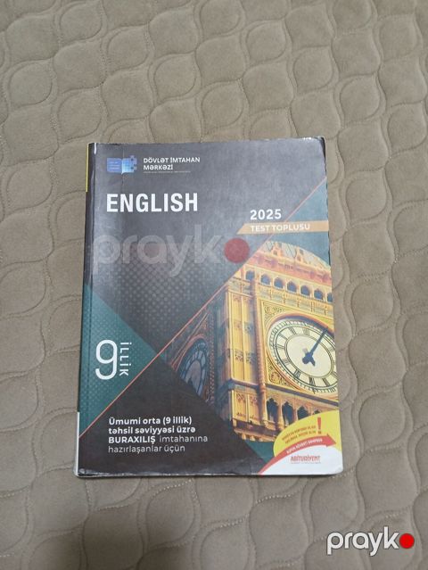 Məhsul: “English – 2025 Test Toplusu” (DİM) Sinif/səviyyə: Ümumi orta — Masazır