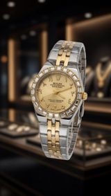 Rolex Oyster Perpetual Datejust qadın qol saatı - Korpus: paslanmayan — Multiex.az
