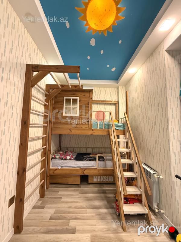 Satılır 3 otaqlı Bina evi menzil (Yeni tikili), 112 m², Xətai rayonu — Mənzil, Bakı (9)