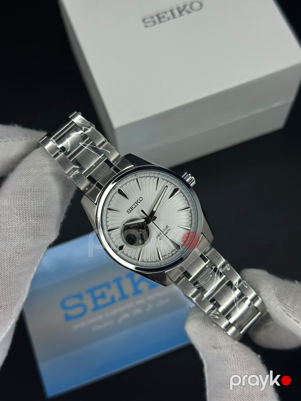 Seıko Presage “Open Heart” avtomatik saat - Mexanizm: Seiko Caliber — Qol saatları, Bakı (2)