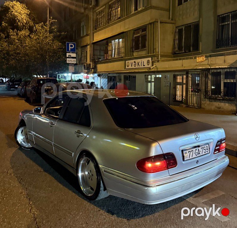 Mercedes E 240, 2.4 L, 2001 il, 275 000 km — Avtomobillər, Bakı (11)