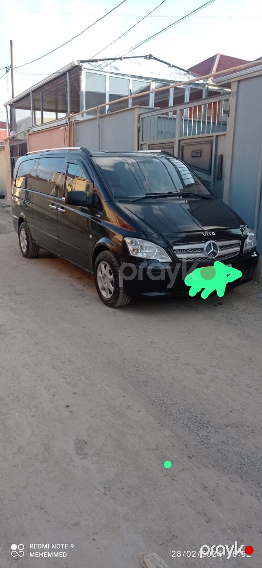 Mercedes-Benz Vito: 2.2 l 2011 il Van/Minivan — Avtomobillər, Bakı (7)