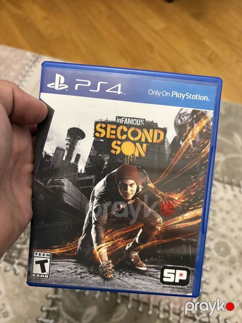 InFAMOUS: Second Son – PS4 Disk tam işlək vəziyyətdədir heç bir — Bakı