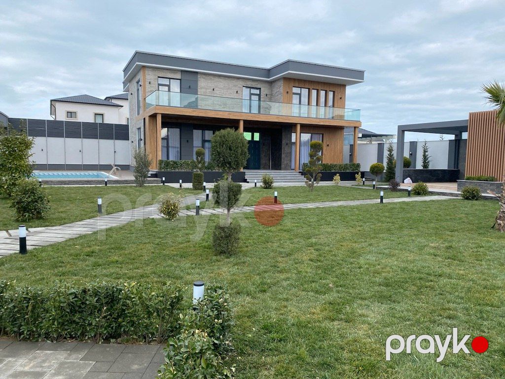 Satılır 7 otaqlı həyət evi/bağ evi 400 m² — Ev, villa, Bakı (4)