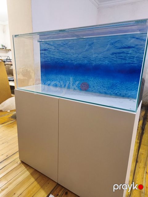 Akvarium və altlığı — Bakı