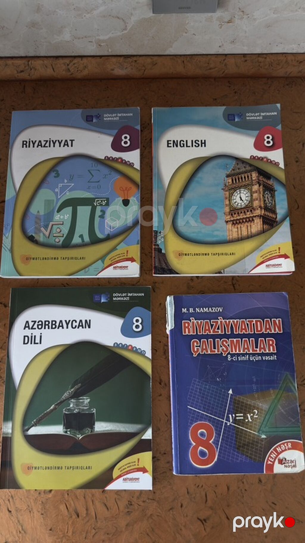 Məktəb və ingilis dili üzrə dərslik/toplular paketi Paketə daxildir — Kitablar, Bakı (3)