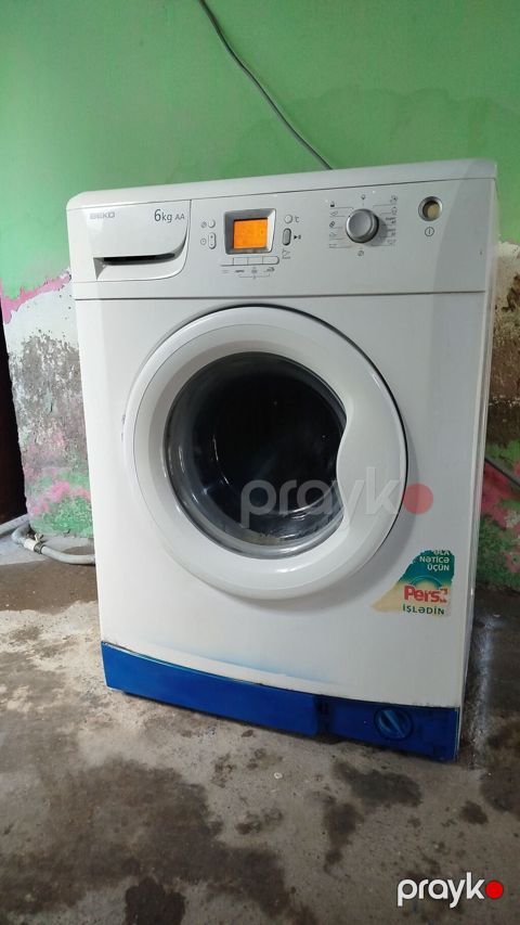 Paltaryuyan maşın Beko, 6 kq, İşlənmiş, Avtomat, Qurutmasız — Saatlı