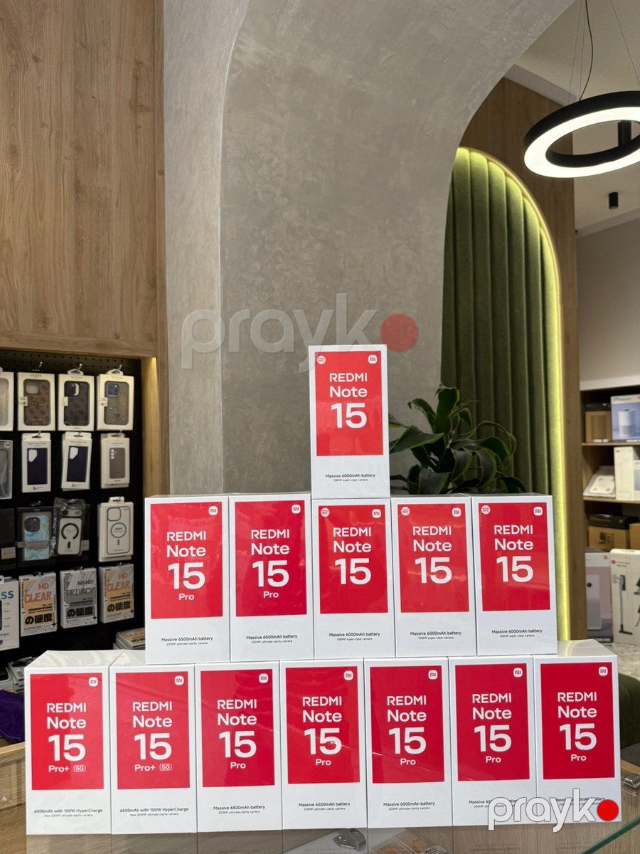 Xiaomi Redmi Note 15 Black 256GB/8GB — Smartfonlar, Bakı (3)