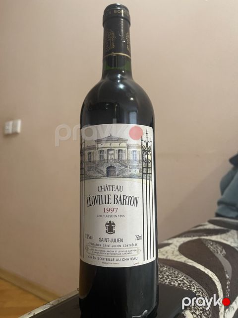 Château Léoville Barton 1997 – Saint-Julien, Bordeaux qırmızı şərabı — Bakı