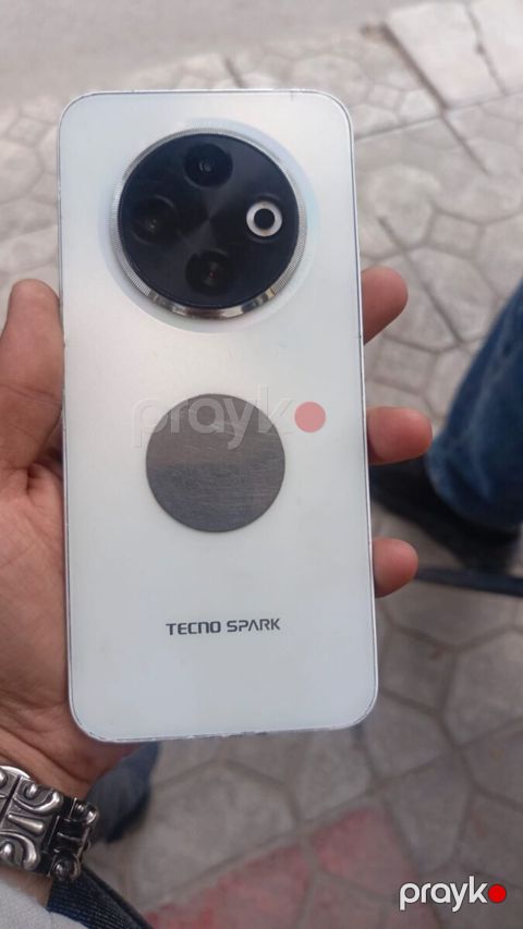 Tecno Spark 30C Orbit White 128GB/6GB — Şirvan