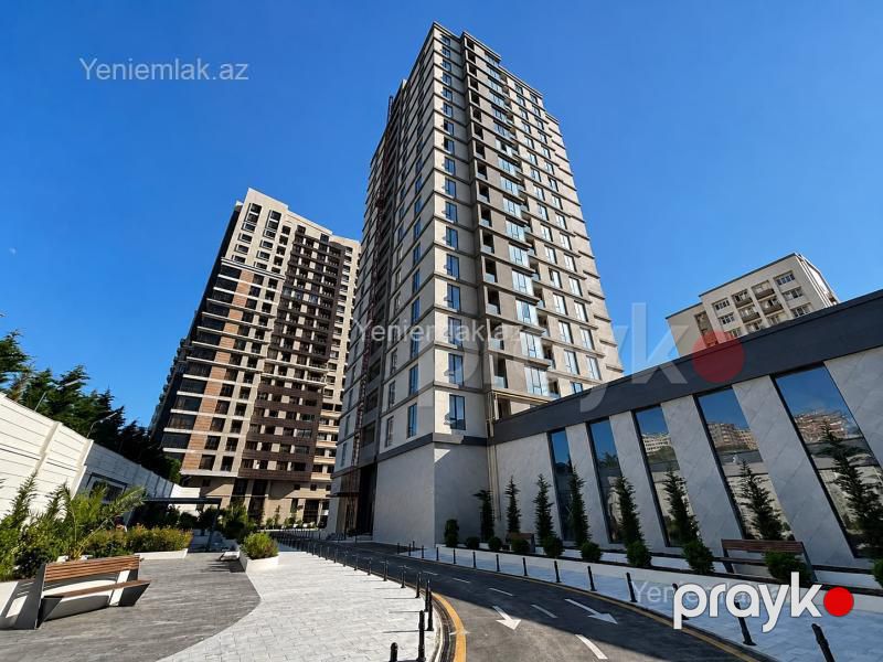 Satılır 3 otaqlı Bina evi menzil (Yeni tikili), 95 m², Nəsimi rayonu — Mənzil, Bakı (2)