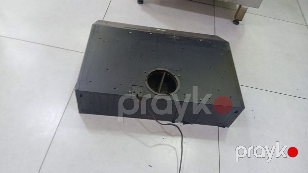 Mətbəx üçün divara quraşdırılan aspirator (tüstü çəkən) - Rəng: qara — Mətbəx cixartma qapıları və aksesuarları, Bakı (3)