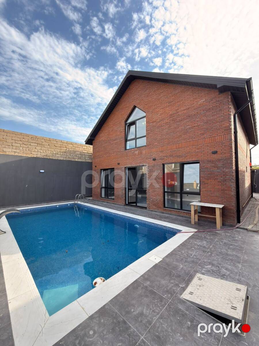 Satılır 4 otaqlı həyət evi/bağ evi 170 m² — Ev, villa, Bakı (2)