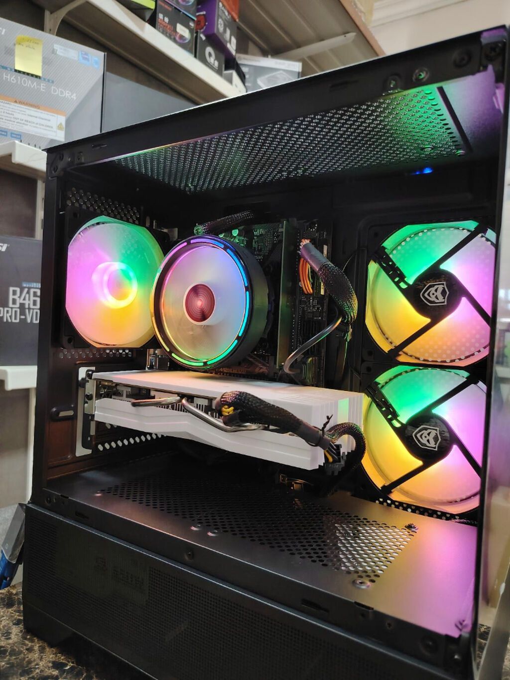 Core i7 3770-16 gb ram,,-Rx 580 8 gb Msi. Psu 500 watt,. -120 gb — Masaüstü kompüterlər, Bakı (3)