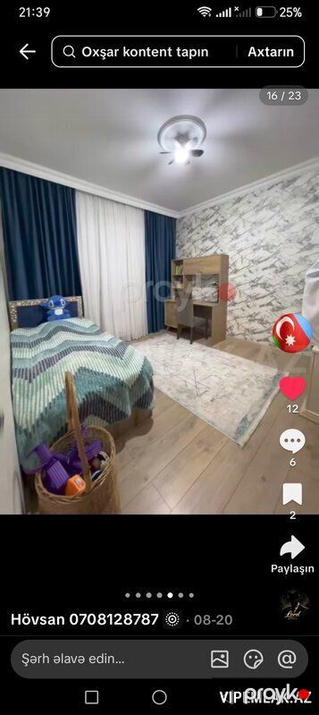 Suraxanı rayonunda 3 otaqlı Həyət evi Satılır, 100 m² — Ev, villa, Bakı (5)