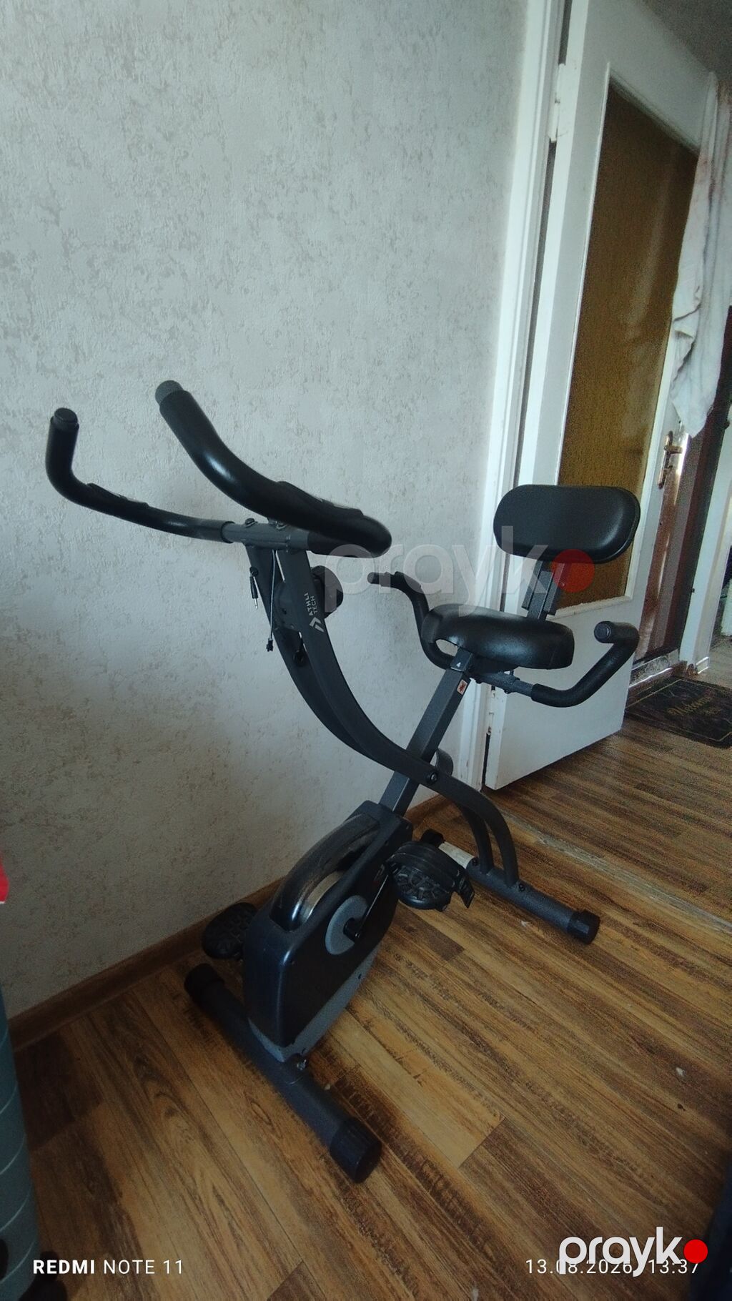 Athlı Tech PBK300 velotrenajor - Kompakt, qatlanan konstruksiya – ev — Velosiped simulyatorları, Bakı (5)