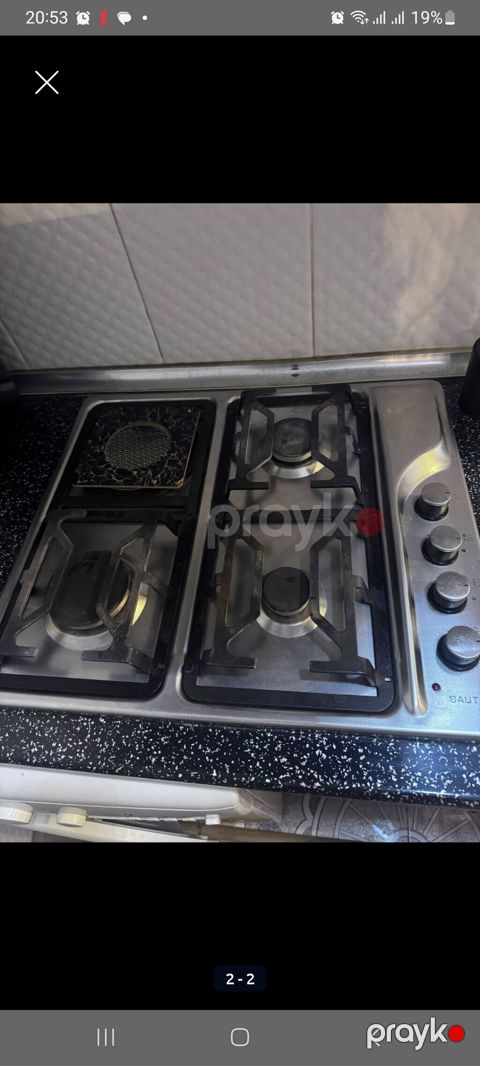 Quraşdırılan qaz plitəsi və mətbəx qarışdırıcısı (kran) dəsti - Qaz — Bakı
