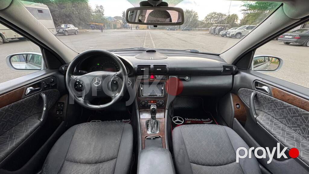 Mercedes C 200, 2.0 L, 2001 il, 295 321 km — Avtomobillər, Sumqayıt (12)