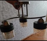 Çılçıraq, 3 lampa, Metal — onlayn satış