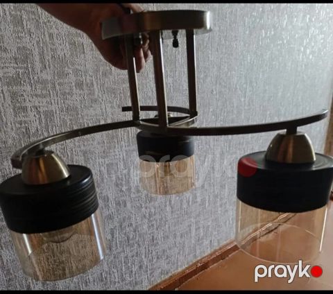 Çılçıraq, 3 lampa, Metal — Sumqayıt