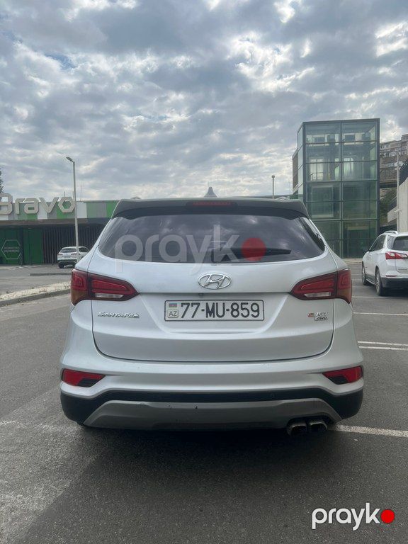 Hyundai Santa Fe, 2.0 L, 2016 il, 248 000 km — Avtomobillər, Bakı (6)