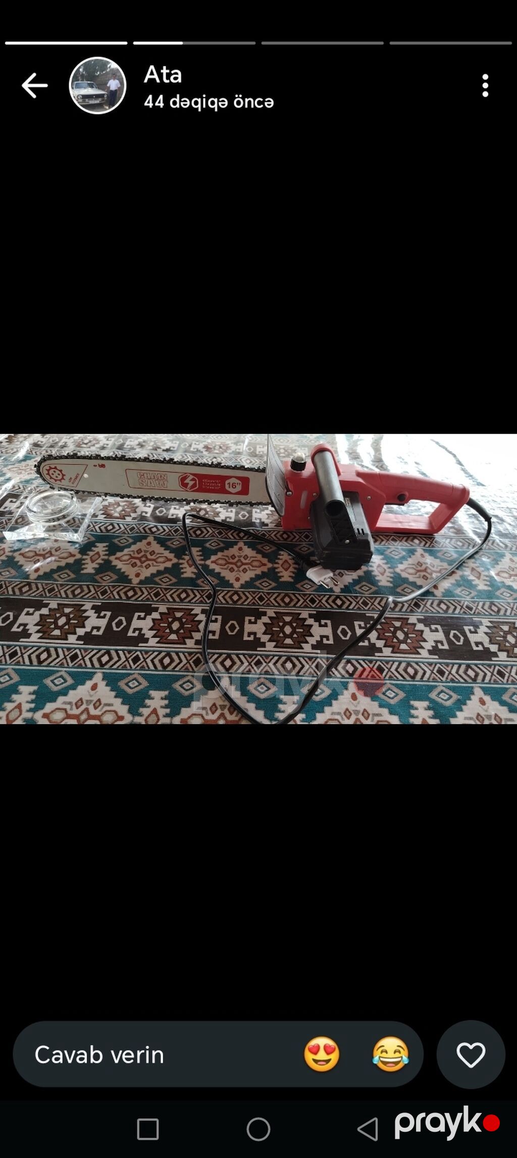 Elektrik mişarı – 16" (40 sm) şina və zəncir Xüsusiyyətlər — Testerler və labirintlər, Digah (2)