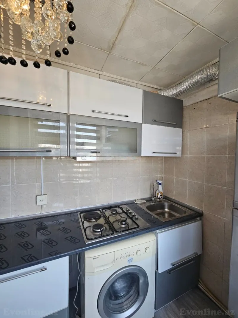 Kirayə verilir 1 otaqlı Mənzil Yeni tikili 50 m² Bakı, Yasamal r., İnşaatçılar m — Mənzil, Bakı (7)