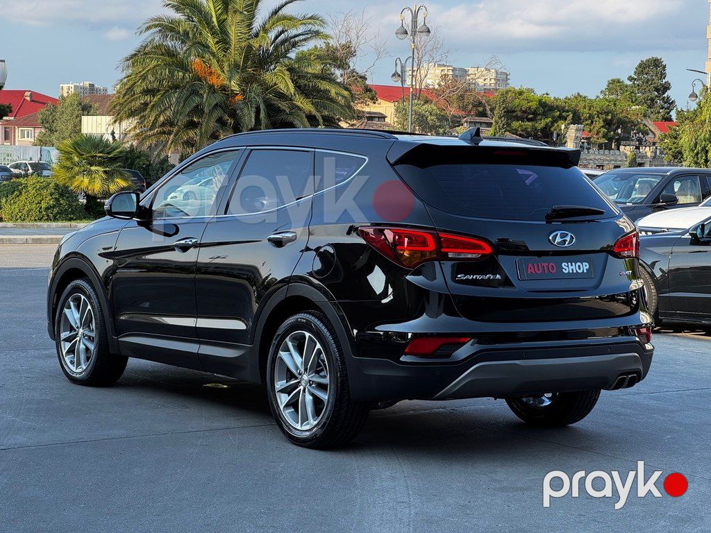 Hyundai Santa Fe, 2.2 L, 2016 il, 179 000 km — Avtomobillər, Bakı (6)
