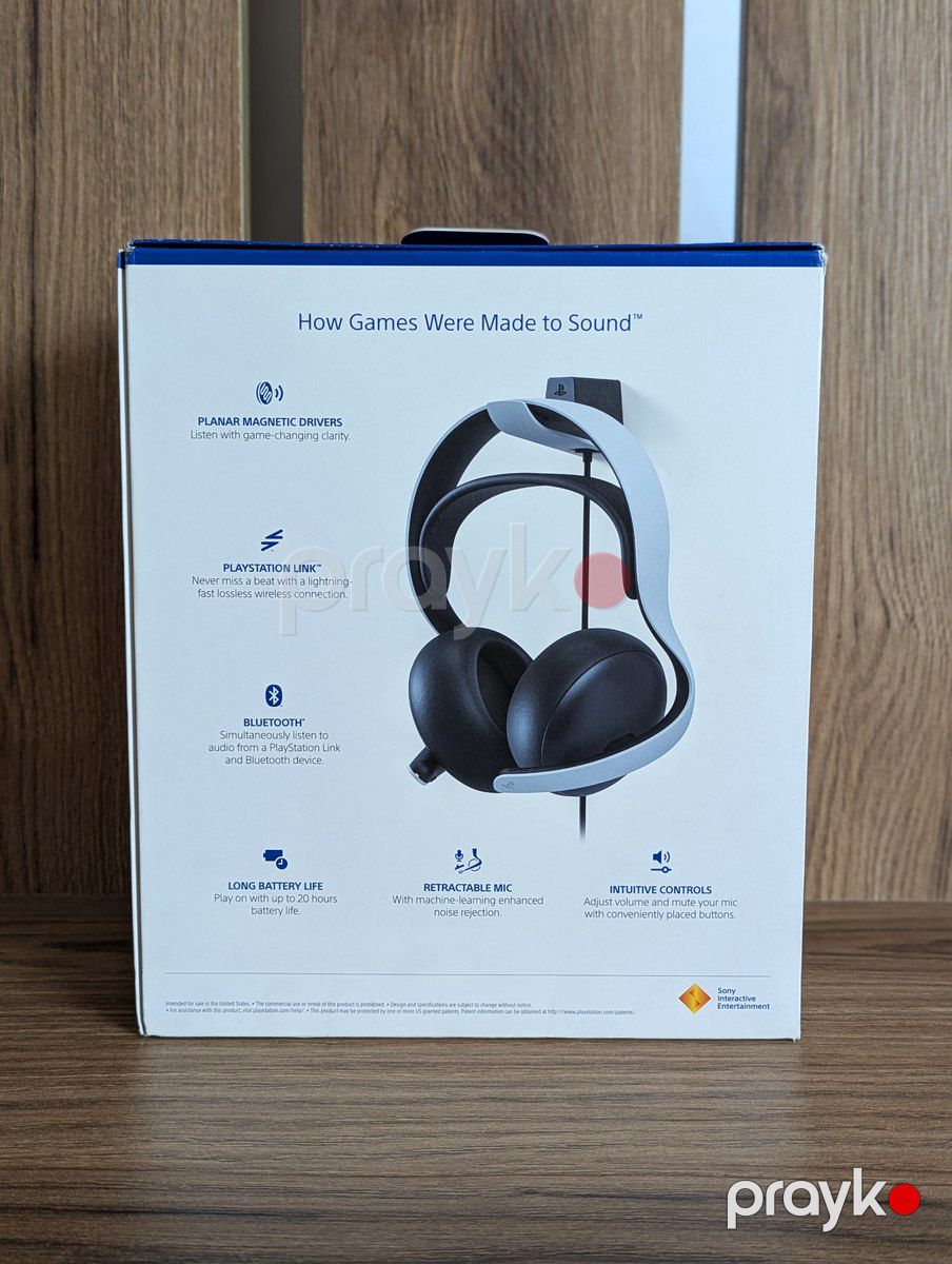 PlayStation Pulse Elite Wireless Headset - Midnight Black — Səs texnikası, Bakı (5)