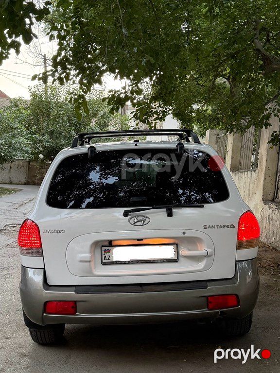 Hyundai Santa Fe, 2.4 L, 2004 il, 189 860 km — Avtomobillər, Bakı (6)