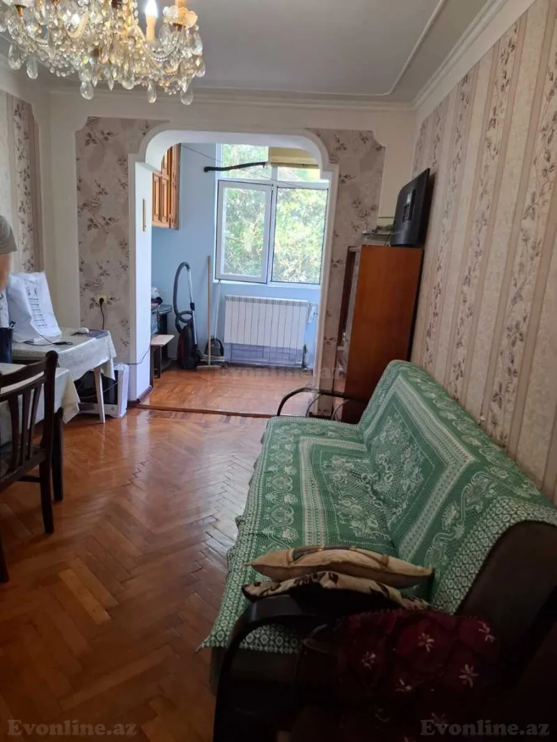 Kirayə verilir 2 otaqlı Mənzil Köhnə tikili 45 m² Bakı, Nərimanov r., Nəriman Nərimanov m — Bakı