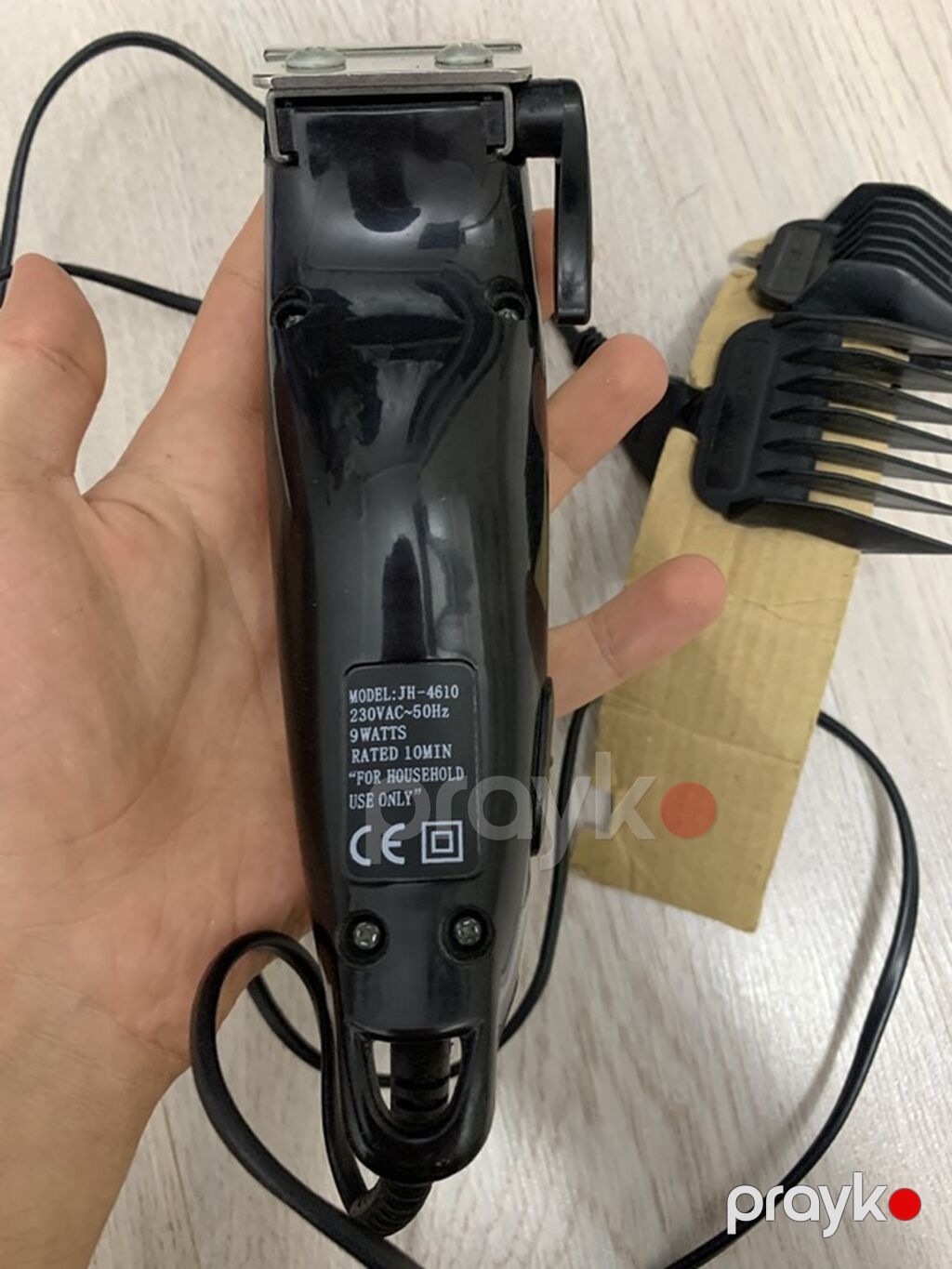 Jinghao JH-4610 şəbəkə ilə işləyən saç kəsim maşını - Brend/model — Saç kəsmə maşınları, Masazır (4)