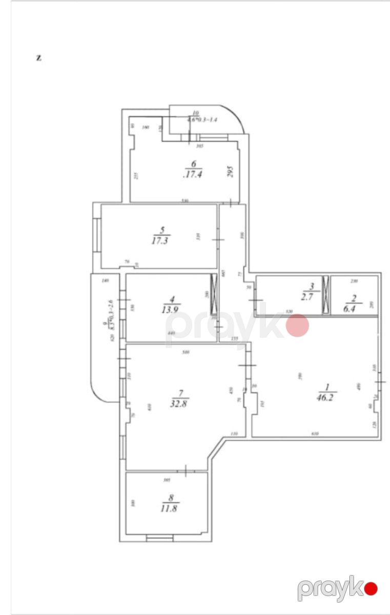 Satılır 4 otaqlı yeni tikili 180 m² — Mənzil, Bakı (3)