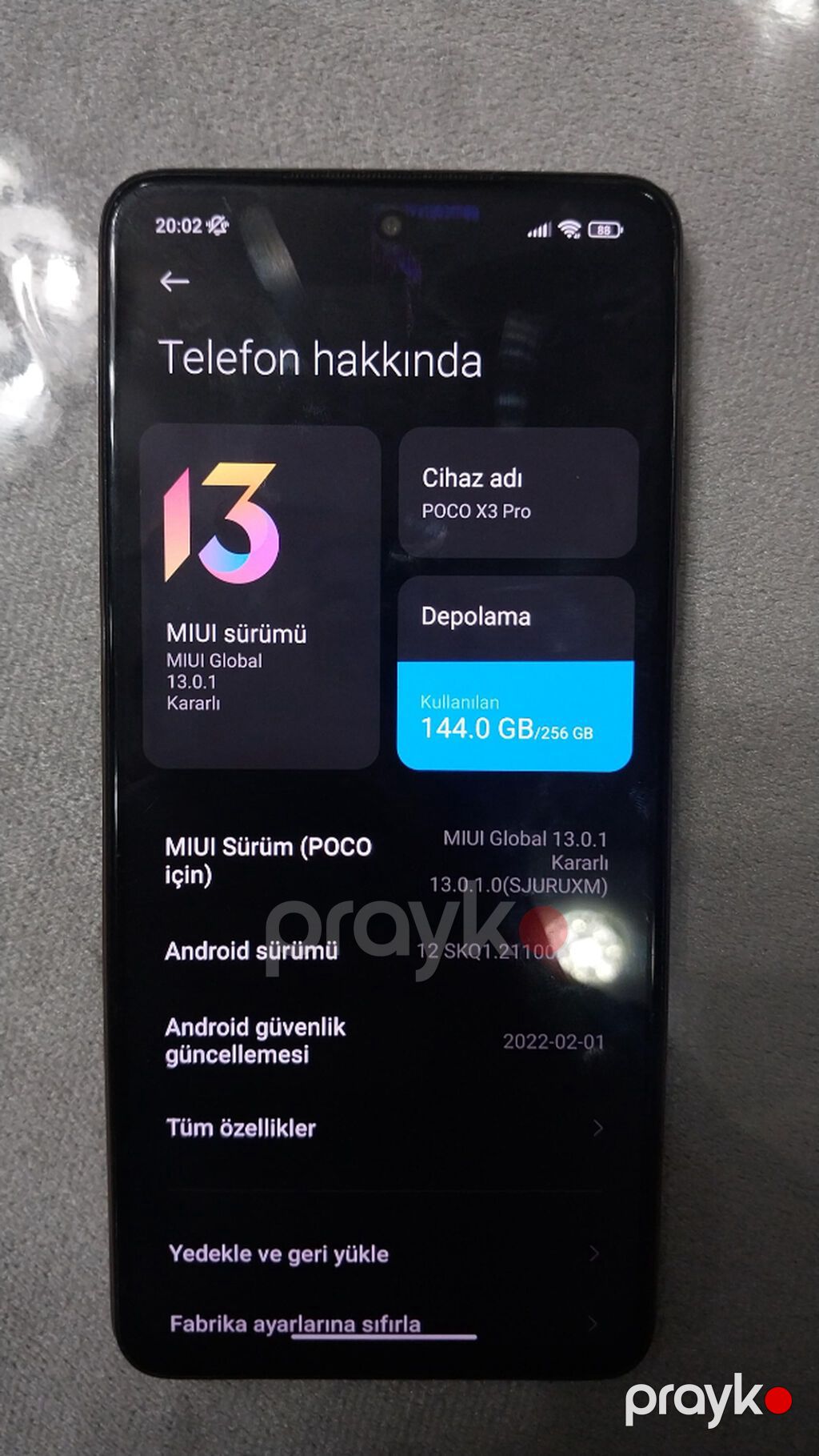 Poco X3 Pro, 256 GB, rəng - Gümüşü — Xiaomi, Bakı (2)