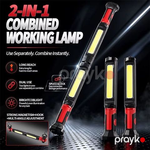 Iki tərəfli fənər işıq maqnitli model qrd22553-25 qiymət 35 azn — Bakı
