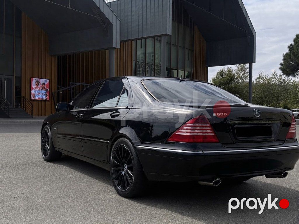 Mercedes S 500, 5.0 L, 2002 il, 290 000 km — Avtomobillər, Bakı (5)