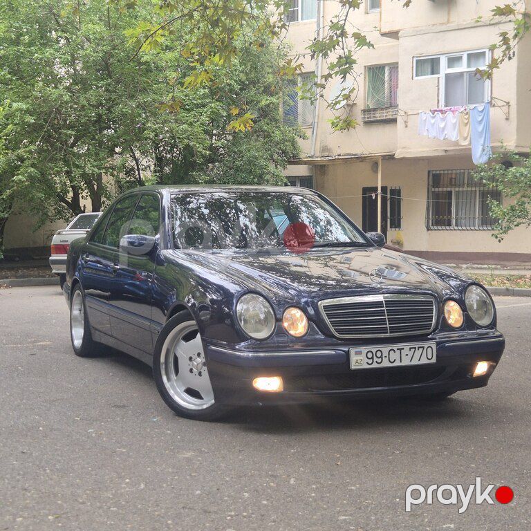Mercedes E 220, 2.2 L, 1999 il, 450 000 km — Avtomobillər, Bakı (2)