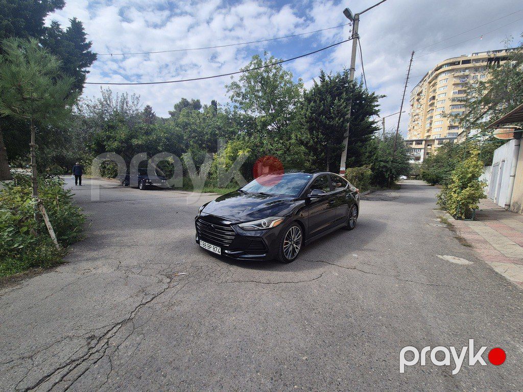 Hyundai Elantra, 1.6 L, 2017 il, 92 000 km — Avtomobillər, Bakı (12)