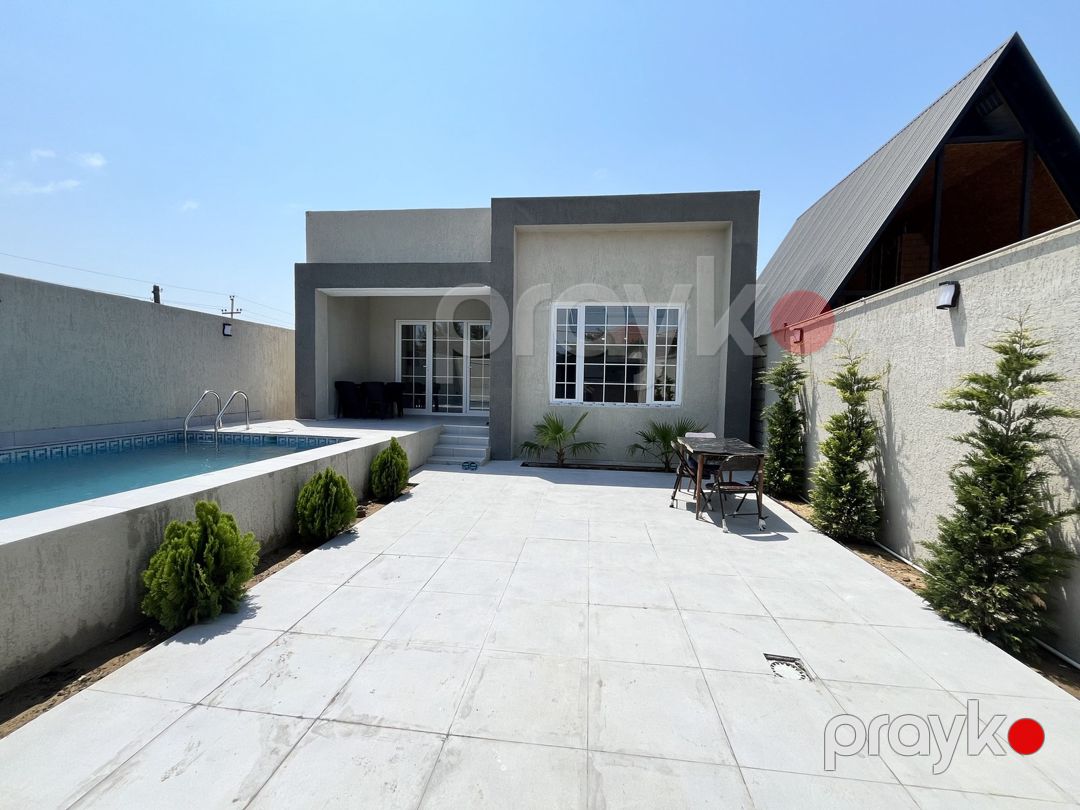Satılır 3 otaqlı həyət evi/bağ evi 95 m² — Ev, villa, Bakı (3)