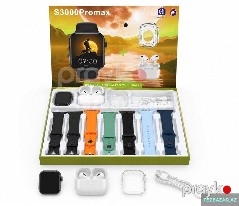 S3000 Promax Smart Watch — Ağıllı saatlar və biləkliklər, Bakı (2)