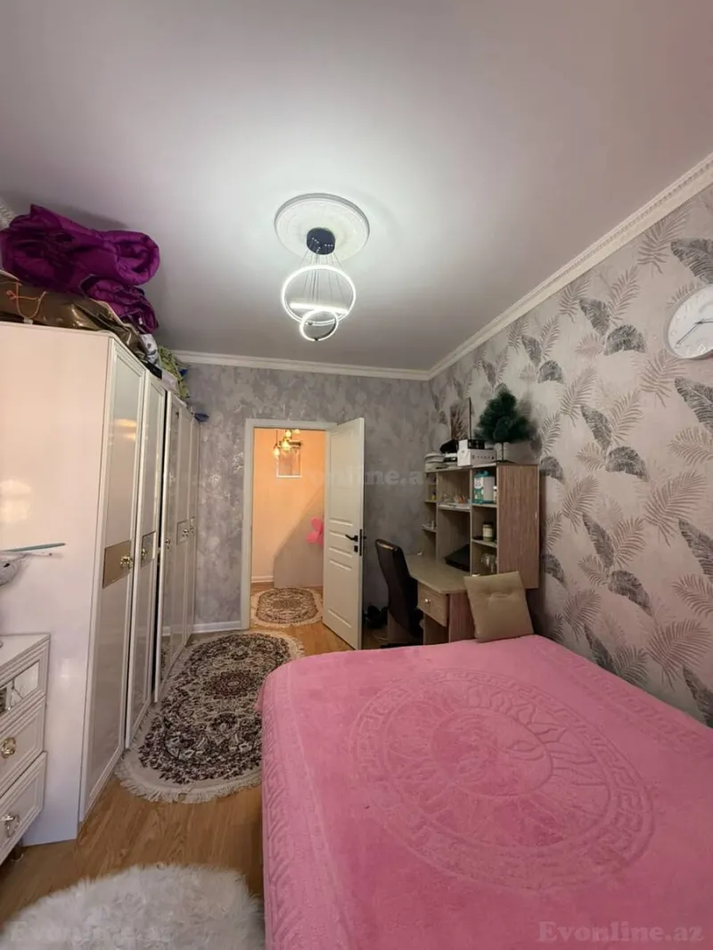Satılır 2 otaqlı Mənzil Köhnə tikili 65 m² Bakı, Suraxanı r., Yeni Günəşli — Mənzil, Bakı (5)