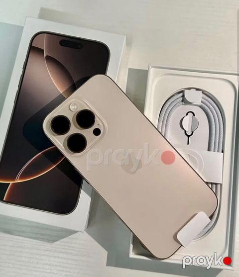 Apple iPhone 16 Pro Max Desert Titanium 256GB/8GB — Bakı