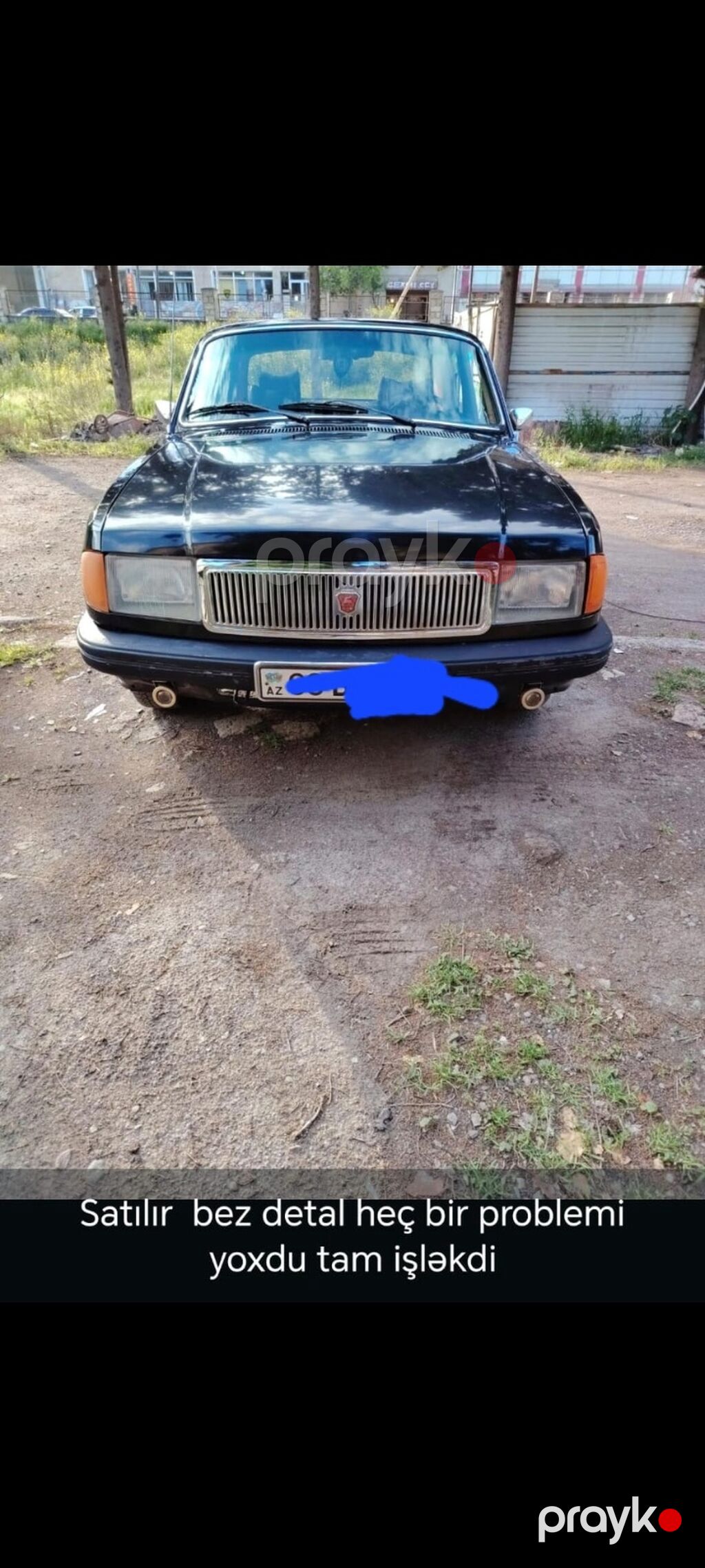 GAZ Volga 31029 sedan İli 95 Mator 2.4 Model gaz 31029 mqşın Tovuzda — Avtomobillər, Gəncə (3)