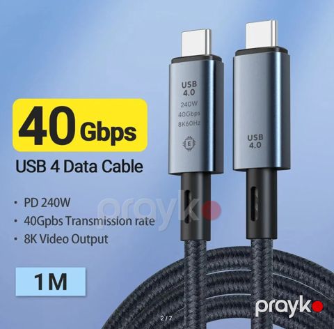 "Thunderbolt 4 8K 60Hz" kabeli — Bakı