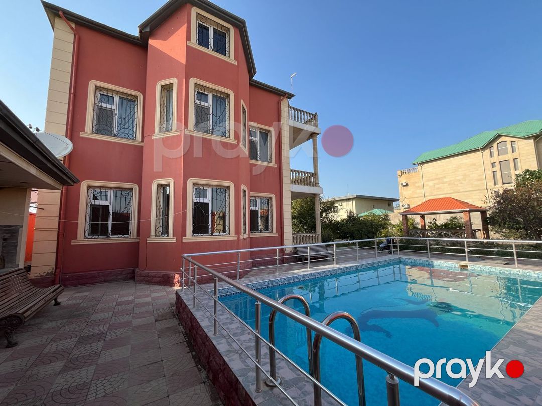 Satılır 8 otaqlı həyət evi/bağ evi 230 m² — Ev, villa, Bakı (3)